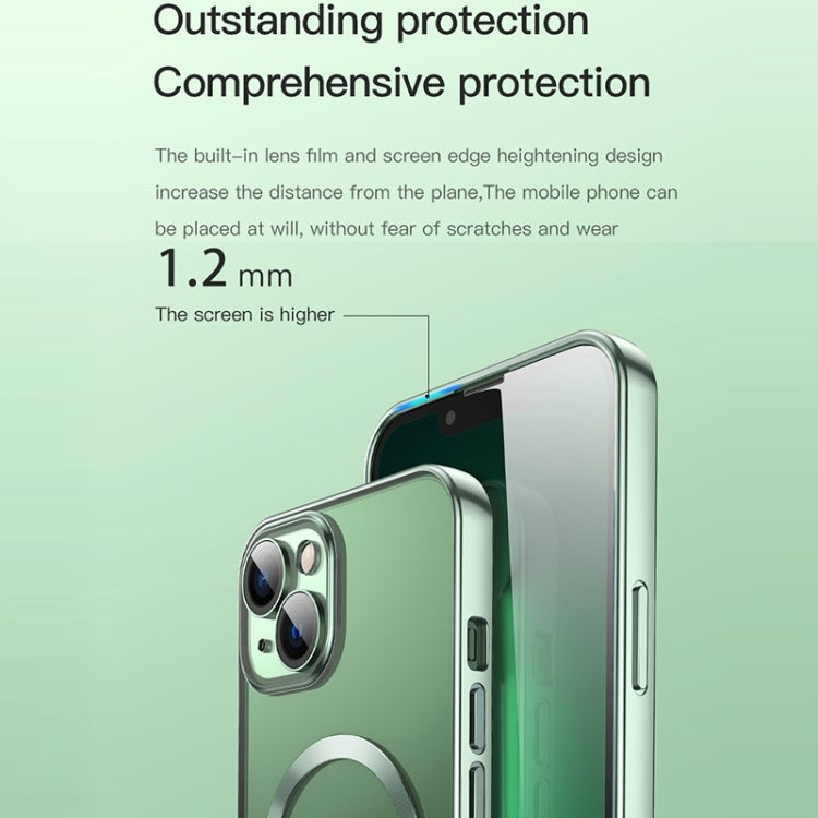 For iPhone 13 Pro Max TOTUDESIGN AA-187 Soft Series MagSafe Magnetic Phone Case (Alpine Green) - iPhone 13 Pro Max Cases by TOTUDESIGN | Online Shopping UK | buy2fix
