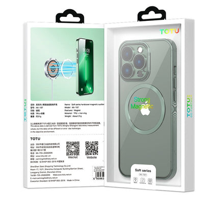 For iPhone 13 Pro Max TOTUDESIGN AA-187 Soft Series MagSafe Magnetic Phone Case (Alpine Green) - iPhone 13 Pro Max Cases by TOTUDESIGN | Online Shopping UK | buy2fix