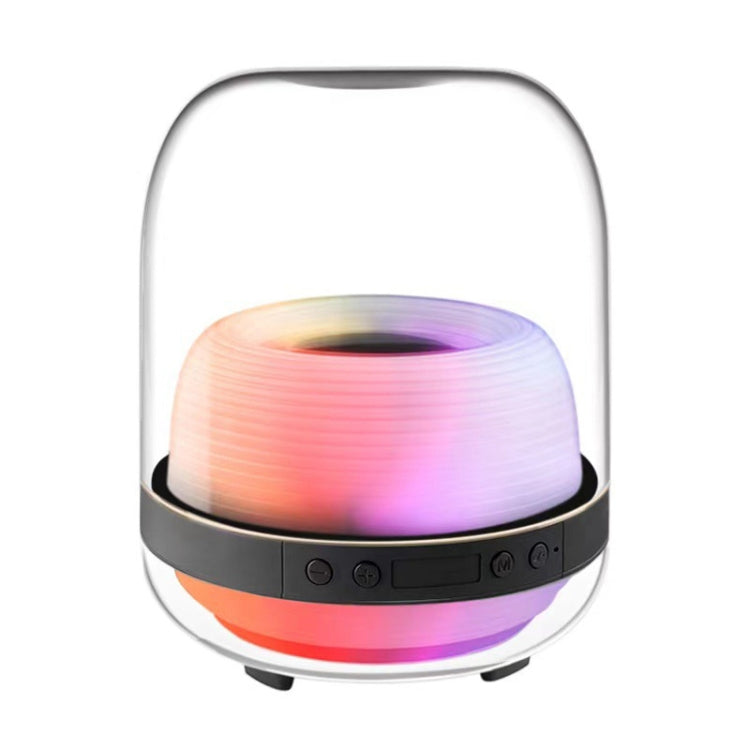 L20 15W Transparent Luminous 6D Stereo Wireless Bluetooth Speaker(Black) - Desktop Speaker by buy2fix | Online Shopping UK | buy2fix