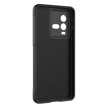 For vivo iQOO 10 5G Magic Shield TPU + Flannel Phone Case(Dark Green) - vivo Cases by buy2fix | Online Shopping UK | buy2fix