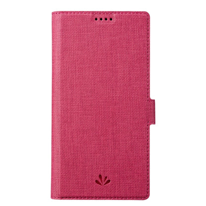 For iPhone 14 Pro Max ViLi K Series Dual-side Buckle Magsafe Leather Phone Case(Rose Red) - iPhone 14 Pro Max Cases by ViLi | Online Shopping UK | buy2fix