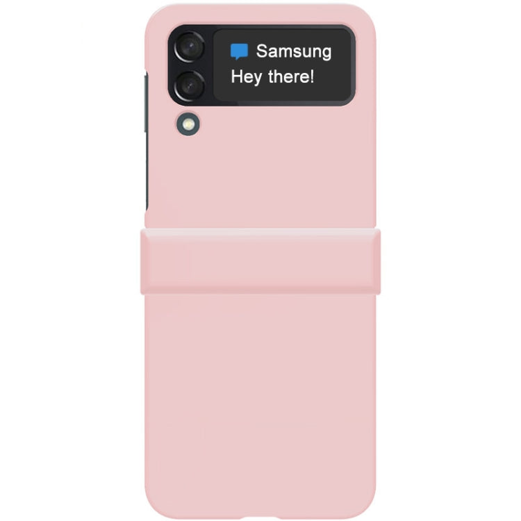 For Samsung Galaxy Z Flip4 5G IMAK JS-3 Series Colorful PC Case(Pink) - Galaxy Z Flip4 5G Cases by imak | Online Shopping UK | buy2fix