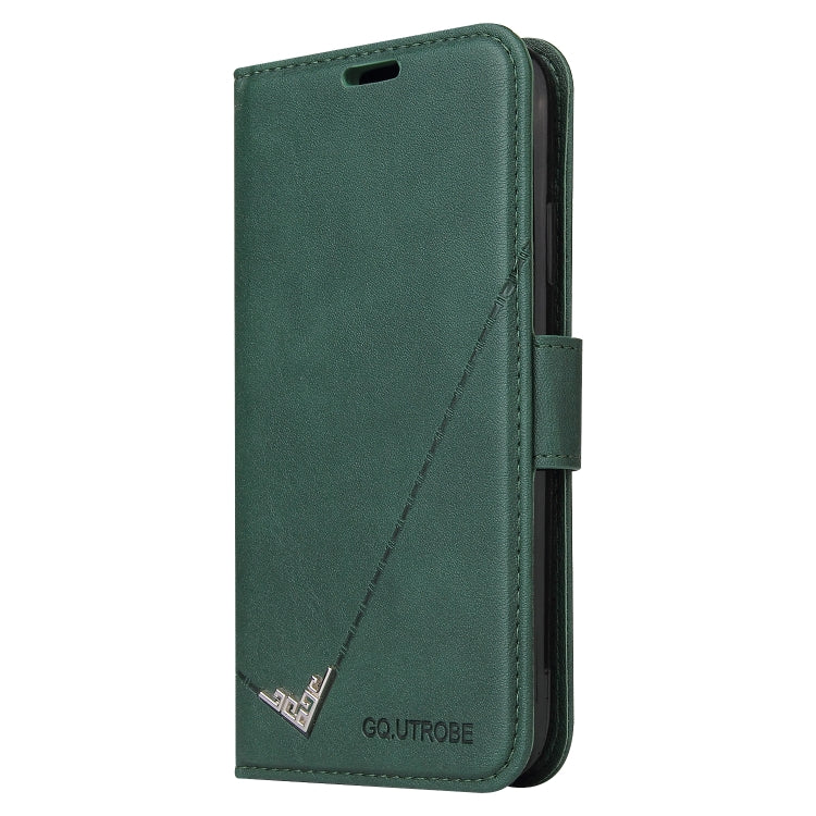 For Huawei P30 Lite GQUTROBE Right Angle Leather Phone Case(Green) - Huawei Cases by GQUTROBE | Online Shopping UK | buy2fix