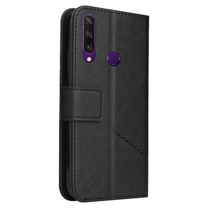 For Huawei P30 Lite GQUTROBE Right Angle Leather Phone Case(Black) - Huawei Cases by GQUTROBE | Online Shopping UK | buy2fix