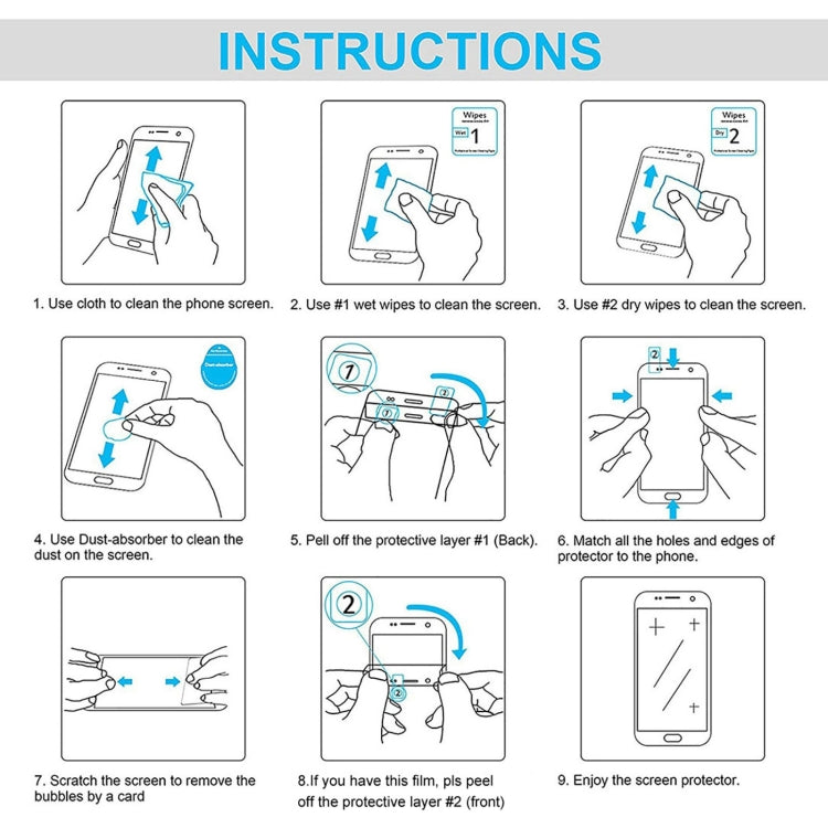 For Doogee S96GT 10pcs 0.26mm 9H 2.5D Tempered Glass Film - For Doogee by buy2fix | Online Shopping UK | buy2fix