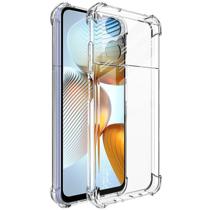 For Xiaomi Poco M4 5G imak Shockproof Airbag TPU Phone Case(Transparent) - Xiaomi Cases by imak | Online Shopping UK | buy2fix
