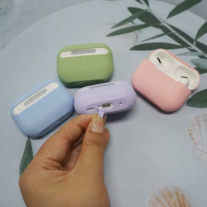 For AirPods Pro 2 Spliting Silicone Protective Case(Matcha Green) - For AirPods Pro 2 by buy2fix | Online Shopping UK | buy2fix