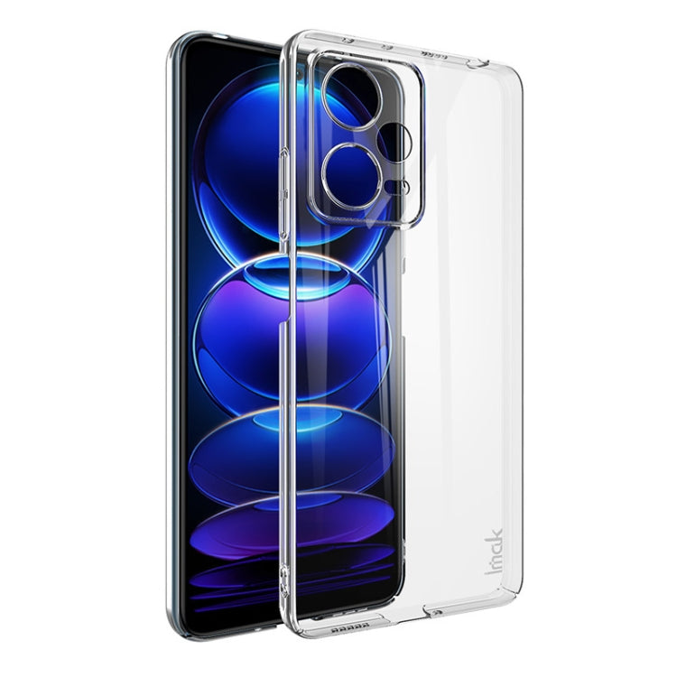 For Xiaomi Redmi Note 12 Pro 5G China imak Wing II Pro Series Wear-resisting Crystal Phone Protective Case(Transparent) - Xiaomi Cases by imak | Online Shopping UK | buy2fix