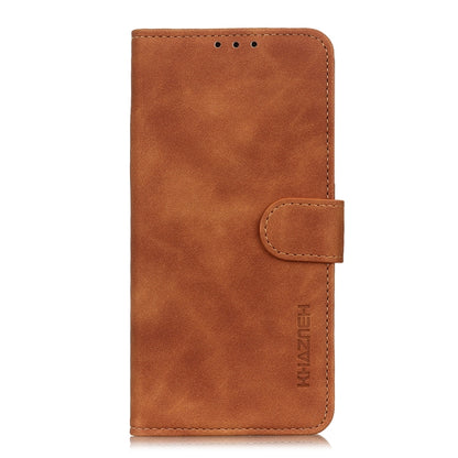 For OnePlus 11 5G KHAZNEH Retro Texture Flip Leather Phone Case(Brown) - OnePlus Cases by buy2fix | Online Shopping UK | buy2fix