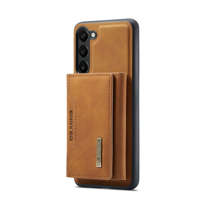 For Samsung Galaxy S23+ 5G DG.MING M2 Series 3-Fold Multi Card Bag + Phone Case(Brown) - Galaxy S23+ 5G Cases by DG.MING | Online Shopping UK | buy2fix