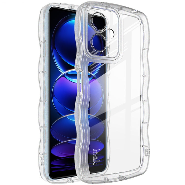 For Xiaomi Redmi Note 12 5G IMAK UX-8 Series TPU Phone Case(Transparent) - Xiaomi Cases by imak | Online Shopping UK | buy2fix