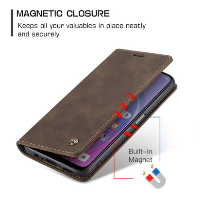 CaseMe 013 Multifunctional Horizontal Flip Leather Phone Case For OPPO A96 4G / A36 4G／A76 4G／K10 4G ／Realme 9i 4G (Coffee) - OPPO Cases by CaseMe | Online Shopping UK | buy2fix