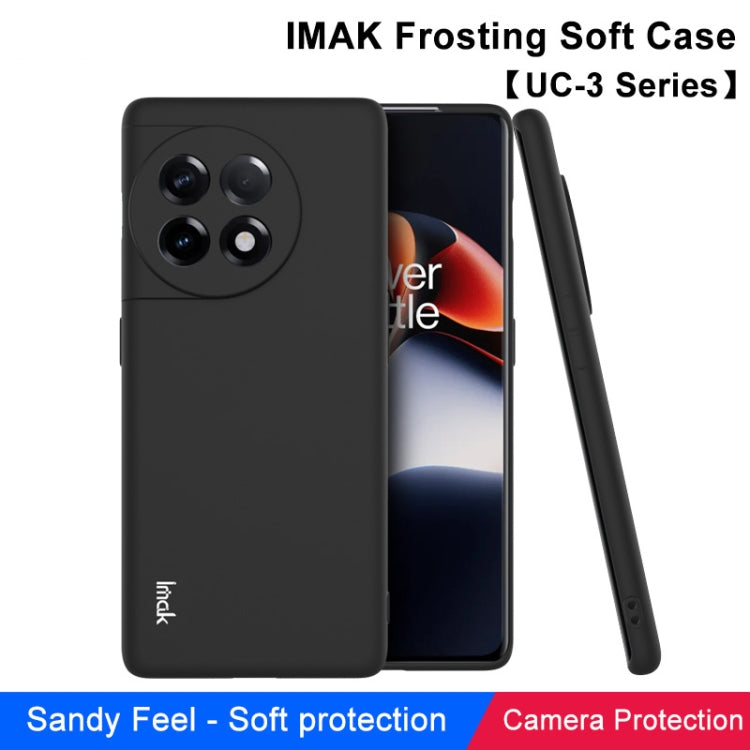 For OnePlus Ace 2 5G/11R 5G IMAK UC-3 Series Shockproof Frosted TPU Protective Phone Case - OnePlus Cases by imak | Online Shopping UK | buy2fix