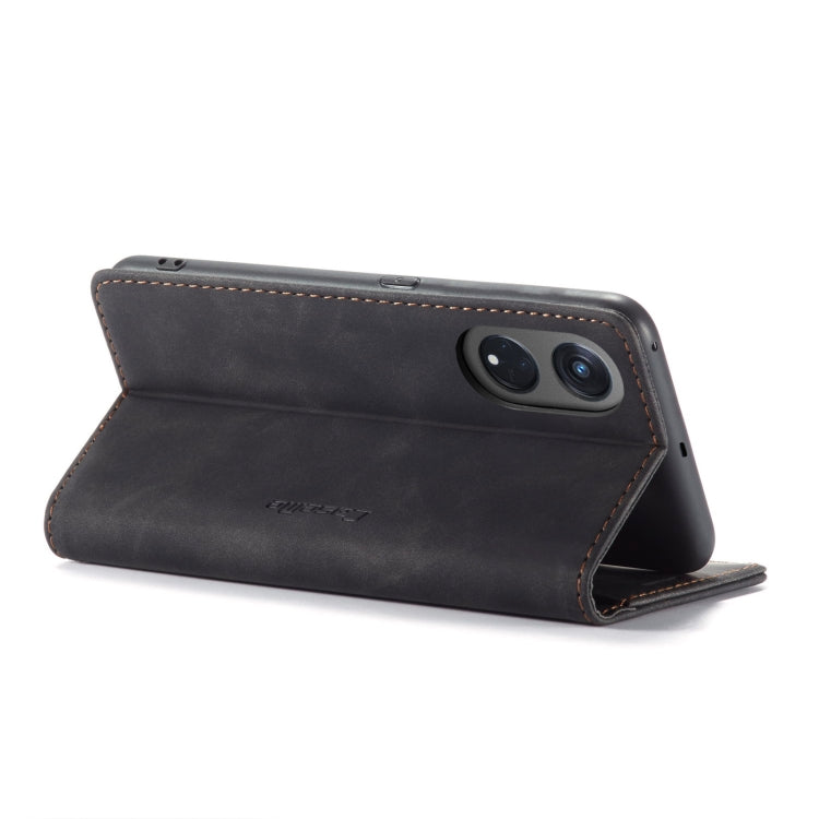 For OPPO Reno8 T 5G CaseMe 013 Multifunctional Horizontal Flip Leather Phone Case(Black) - OPPO Cases by CaseMe | Online Shopping UK | buy2fix