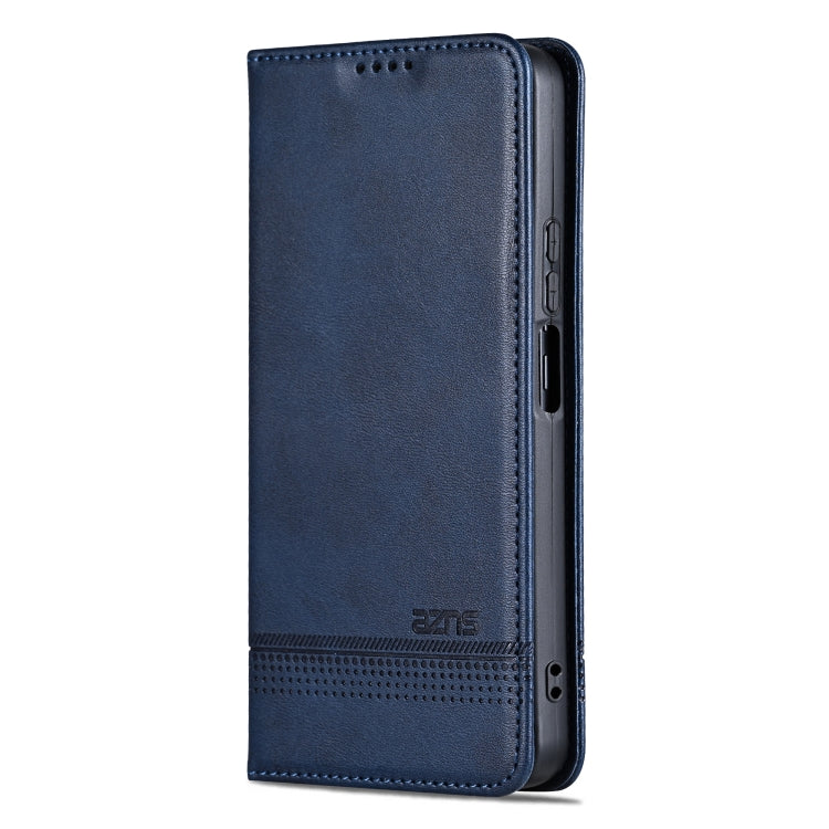 For Honor Play 60 Plus AZNS Magnetic Calf Texture Flip Leather Phone Case(Dark Blue) - Honor Cases by AZNS | Online Shopping UK | buy2fix