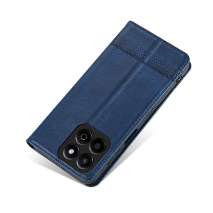 For Honor Play 60 Plus AZNS Magnetic Calf Texture Flip Leather Phone Case(Dark Blue) - Honor Cases by AZNS | Online Shopping UK | buy2fix