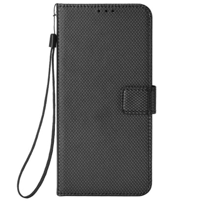 For Doogee X97 / X97 Pro Diamond Texture Leather Phone Case(Black) - Doogee Cases by buy2fix | Online Shopping UK | buy2fix