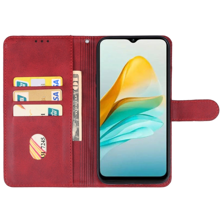 For ZTE Blade A53 Leather Phone Case(Red) - ZTE Cases by buy2fix | Online Shopping UK | buy2fix