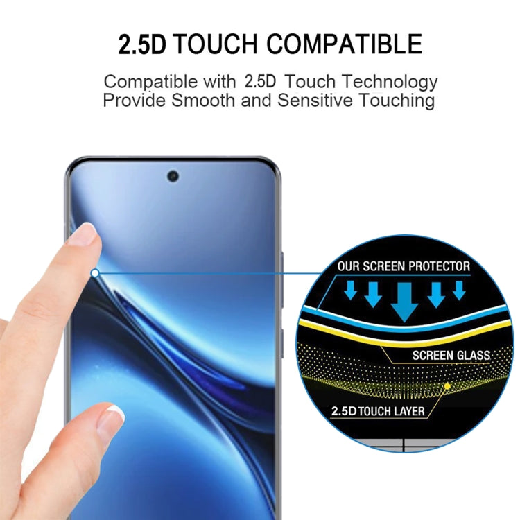 For vivo X200 Pro 3D Curved Edge Full Screen Tempered Glass Film - X200 Pro Tempered Glass by buy2fix | Online Shopping UK | buy2fix