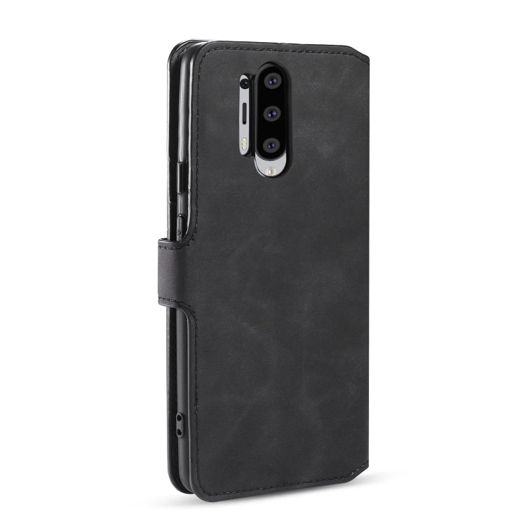 For Samsung Galaxy A21s DG.MING Retro Oil Side Horizontal Flip Case with Holder & Card Slots & Wallet(Black) - Galaxy Phone Cases by DG.MING | Online Shopping UK | buy2fix