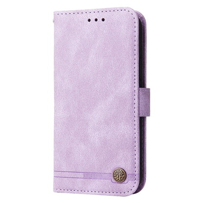 For Xiaomi Redmi K70 / K70 Pro Skin Feel Life Tree Metal Button Leather Phone Case(Purple) - K70 Pro Cases by buy2fix | Online Shopping UK | buy2fix