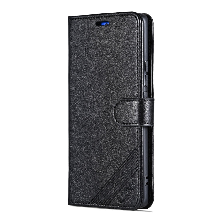 For Honor 90 GT AZNS Sheepskin Texture Flip Leather Phone Case(Black) - Honor Cases by AZNS | Online Shopping UK | buy2fix