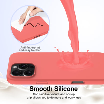 For iPhone 16 Pro Max Shockproof Silicone Magsafe Phone Case(Pink Orange) - iPhone 16 Pro Max Cases by buy2fix | Online Shopping UK | buy2fix