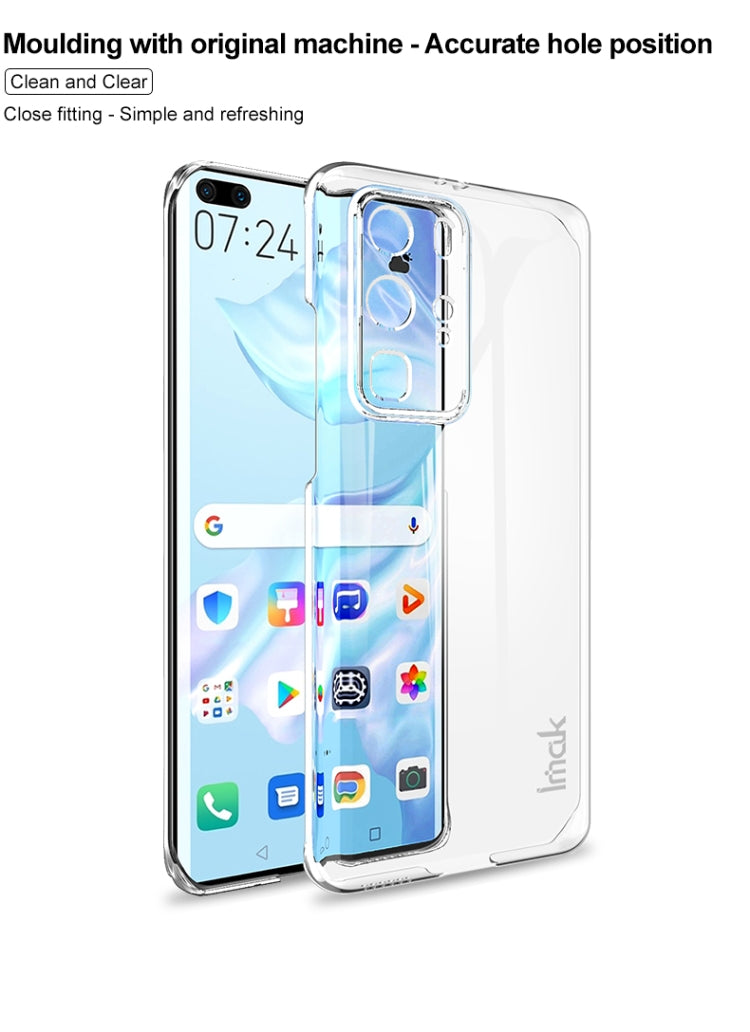 For Huawei P40 Pro IMAK Wing II Wear-resisting Crystal Protective Case - Huawei Cases by imak | Online Shopping UK | buy2fix