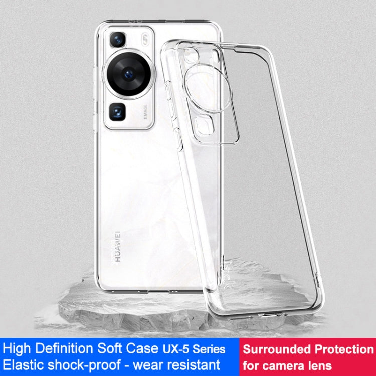 For Huawei P60 / P60 Pro imak UX-5 Series Transparent Shockproof TPU Protective Case - Huawei Cases by imak | Online Shopping UK | buy2fix