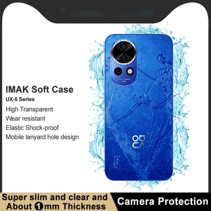 For Huawei nova 12 imak UX-5 Series Transparent Shockproof TPU Protective Case - Huawei Cases by imak | Online Shopping UK | buy2fix