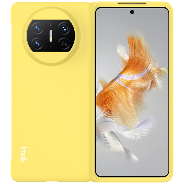 For Huawei Mate X3 IMAK JS-2 Series Colorful PC Case(Yellow) - Huawei Cases by imak | Online Shopping UK | buy2fix