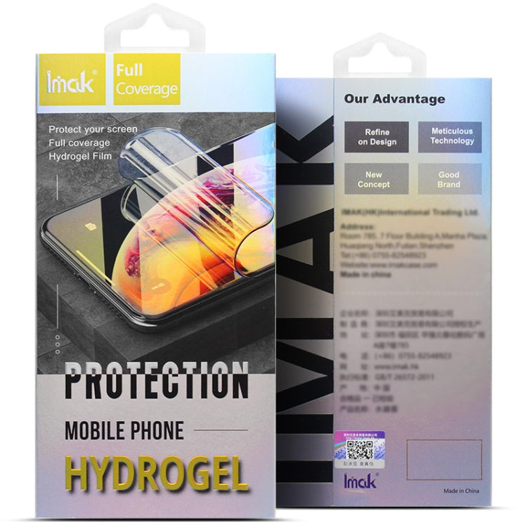 For Honor X50 5G 2pcs imak Curved Hydrogel Film Pnone Back Protector - Honor Tempered Glass by imak | Online Shopping UK | buy2fix