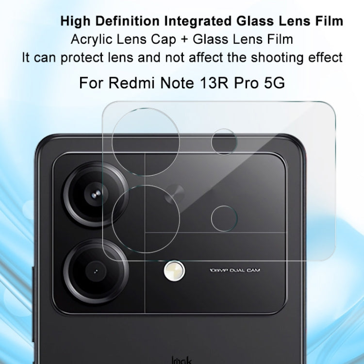 For Xiaomi Redmi Note 13R Pro 5G imak High Definition Integrated Glass Lens Film - For Xiaomi by imak | Online Shopping UK | buy2fix