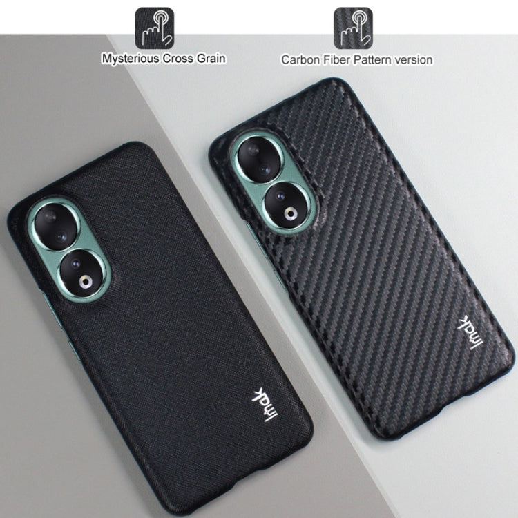 For Honor 90 5G imak Ruiyi Series PU + PC Phone Case(Carbon Fiber Texture) - Honor Cases by imak | Online Shopping UK | buy2fix