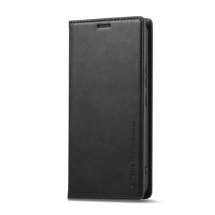 For Samsung Galaxy S23 FE 5G LC.IMEEKE RFID Anti-theft Leather Phone Case(Black) - Galaxy S23 FE 5G Cases by LC.IMEEKE | Online Shopping UK | buy2fix