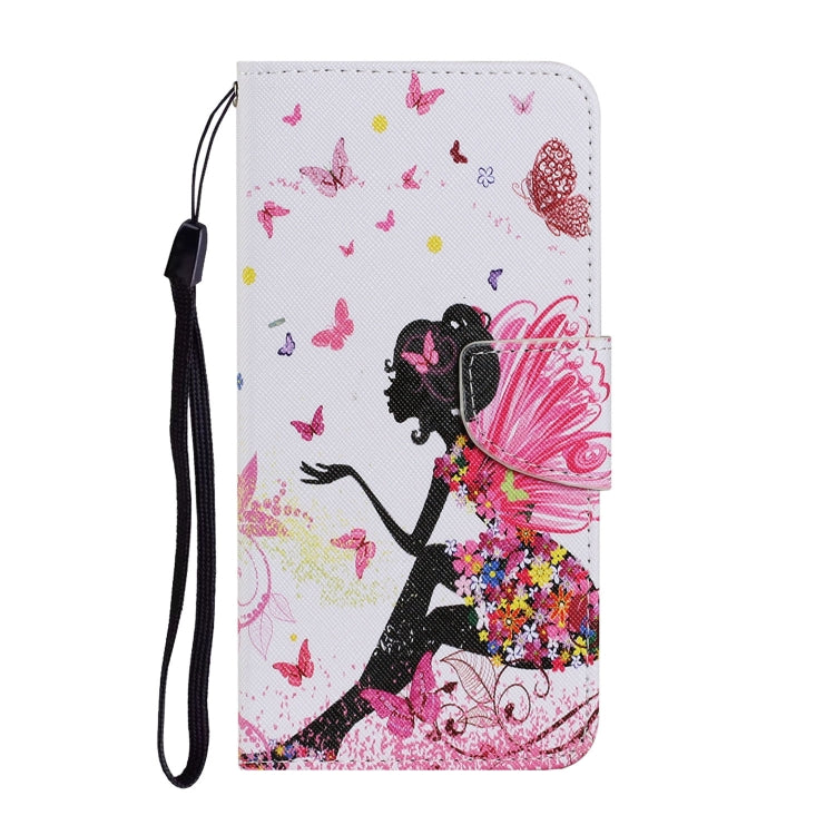 For iPhone 16 3D Colored Drawing Flip Leather Phone Case(Dance Girl) - iPhone 16 Cases by buy2fix | Online Shopping UK | buy2fix