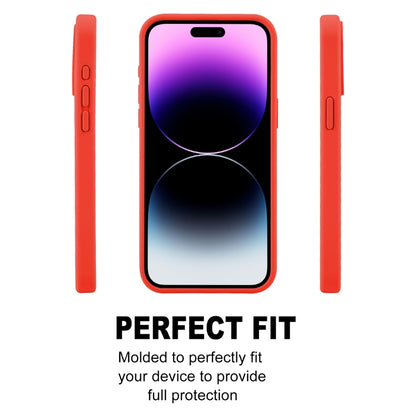 For iPhone 15 Pro Max GOOSPERY SILICONE Silky Soft TPU Phone Case(Red) - iPhone 15 Pro Max Cases by GOOSPERY | Online Shopping UK | buy2fix