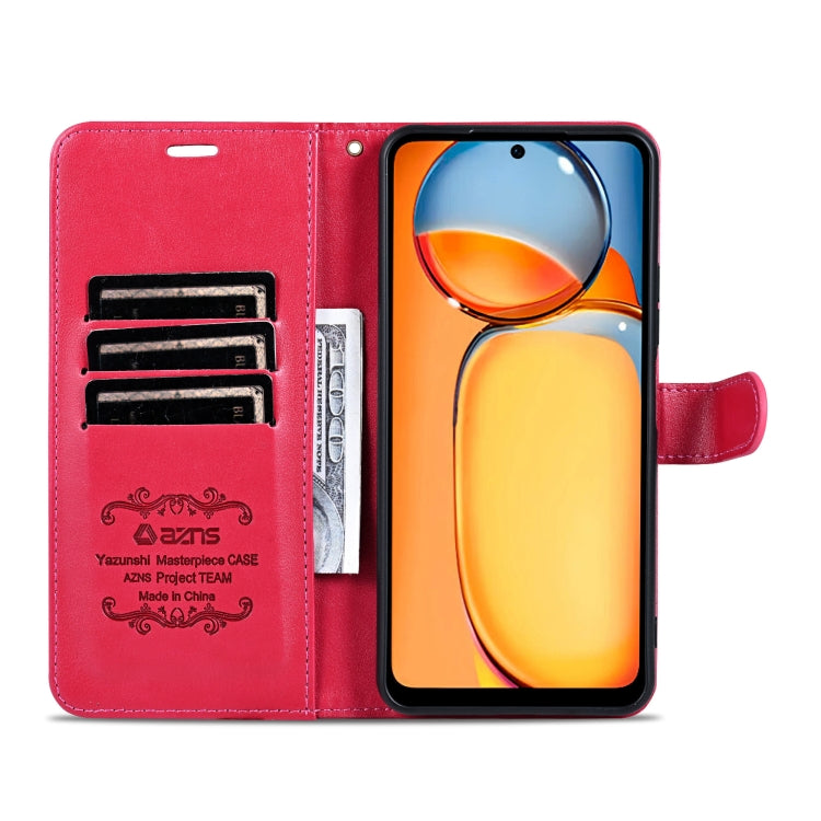 For Huawei Mate 70 AZNS Sheepskin Texture Flip Leather Phone Case(Red) - Huawei Cases by AZNS | Online Shopping UK | buy2fix