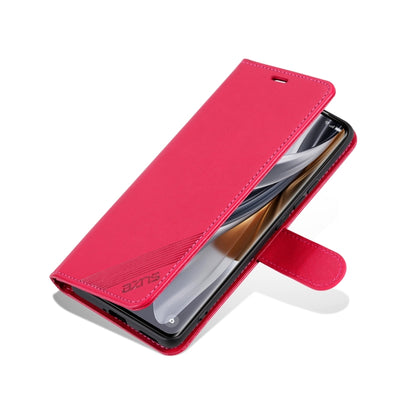For OPPO Find X7 Ultra AZNS Sheepskin Texture Flip Leather Phone Case(Red) - Find X7 Ultra Cases by AZNS | Online Shopping UK | buy2fix