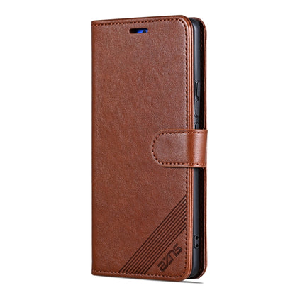 For OPPO Find X8 Pro AZNS Sheepskin Texture Flip Leather Phone Case(Brown) - Find X8 Pro Cases by AZNS | Online Shopping UK | buy2fix