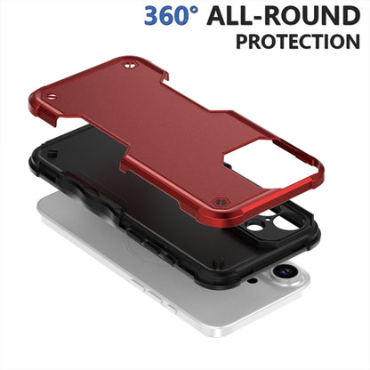 For iPhone 16 Non-slip Shockproof Armor Phone Case(Blue) - iPhone 16 Cases by buy2fix | Online Shopping UK | buy2fix