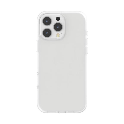 For iPhone 16 Pro Max Rubber Oil Surface Solid Color Phone Case(White) - iPhone 16 Pro Max Cases by buy2fix | Online Shopping UK | buy2fix