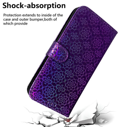 For OnePlus 13 Colorful Magnetic Buckle Leather Phone Case(Purple) - OnePlus Cases by buy2fix | Online Shopping UK | buy2fix