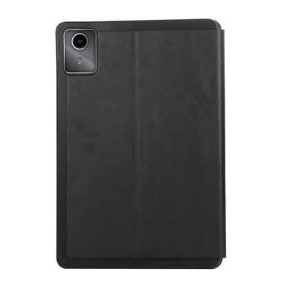 For Lenovo Tab M11 / Xiaoxin Pad 11 2024 PU Flip Tablet Protective Leather Tablet Case(Black) - Lenovo by buy2fix | Online Shopping UK | buy2fix