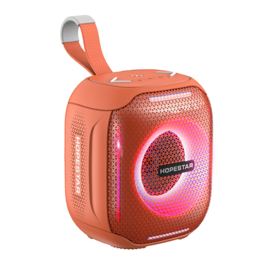 HOPESTAR Party 300mini IPX5 Waterproof Portable Bluetooth Speaker 360 Degree Stereo Outdoor Speaker(Orange) - Waterproof Speaker by HOPESTAR | Online Shopping UK | buy2fix