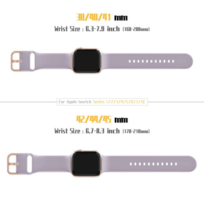 For Apple Watch Ultra 2 49mm Pin Buckle Silicone Watch Band(Baby Purple) - Watch Bands by buy2fix | Online Shopping UK | buy2fix