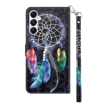 For Samsung Galaxy A35 5G 3D Painted Leather Phone Case(Colorful Dreamcatcher) - Galaxy Phone Cases by buy2fix | Online Shopping UK | buy2fix