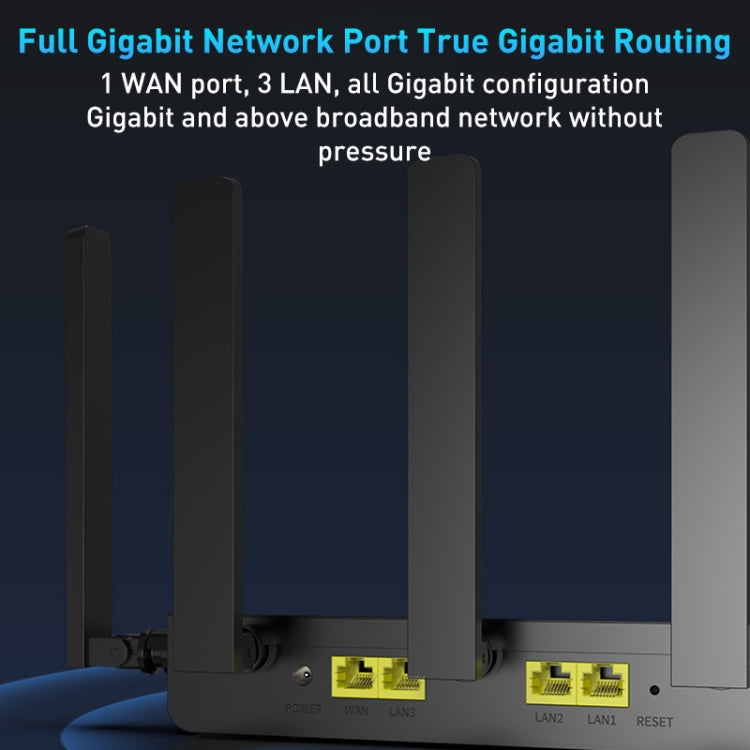 COMFAST CF-WR631AX MESH Networking WiFi6 Gigabit Dual Frequency 3000M Wireless Router, Plug:US Plug - Wireless Routers by COMFAST | Online Shopping UK | buy2fix