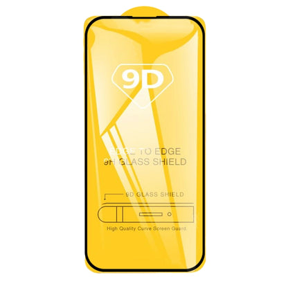 For iPhone 16 9D Full Glue Screen Tempered Glass Film - iPhone 16 Tempered Glass by buy2fix | Online Shopping UK | buy2fix