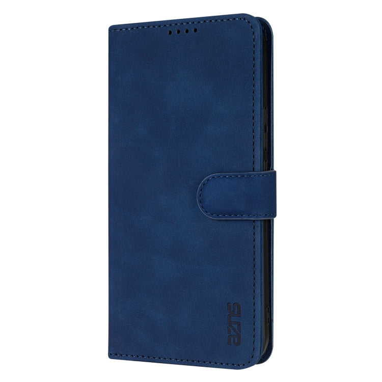 For Honor X60 Pro AZNS Skin Feel Calf Texture Flip Leather Phone Case(Blue) - Honor Cases by AZNS | Online Shopping UK | buy2fix